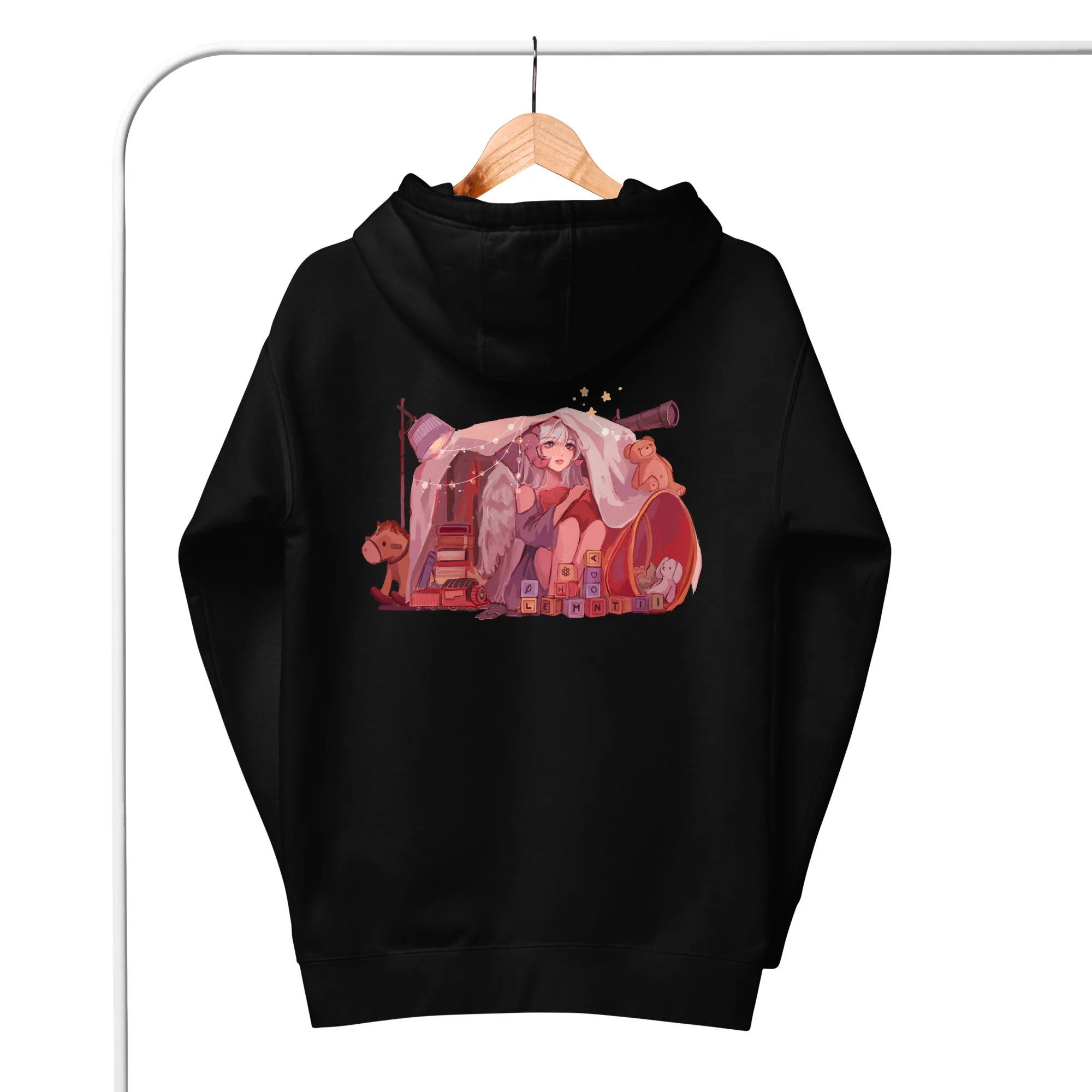 NoiR Series 006 "Safe Haven" Premium Cotton Hoodie - Image 3
