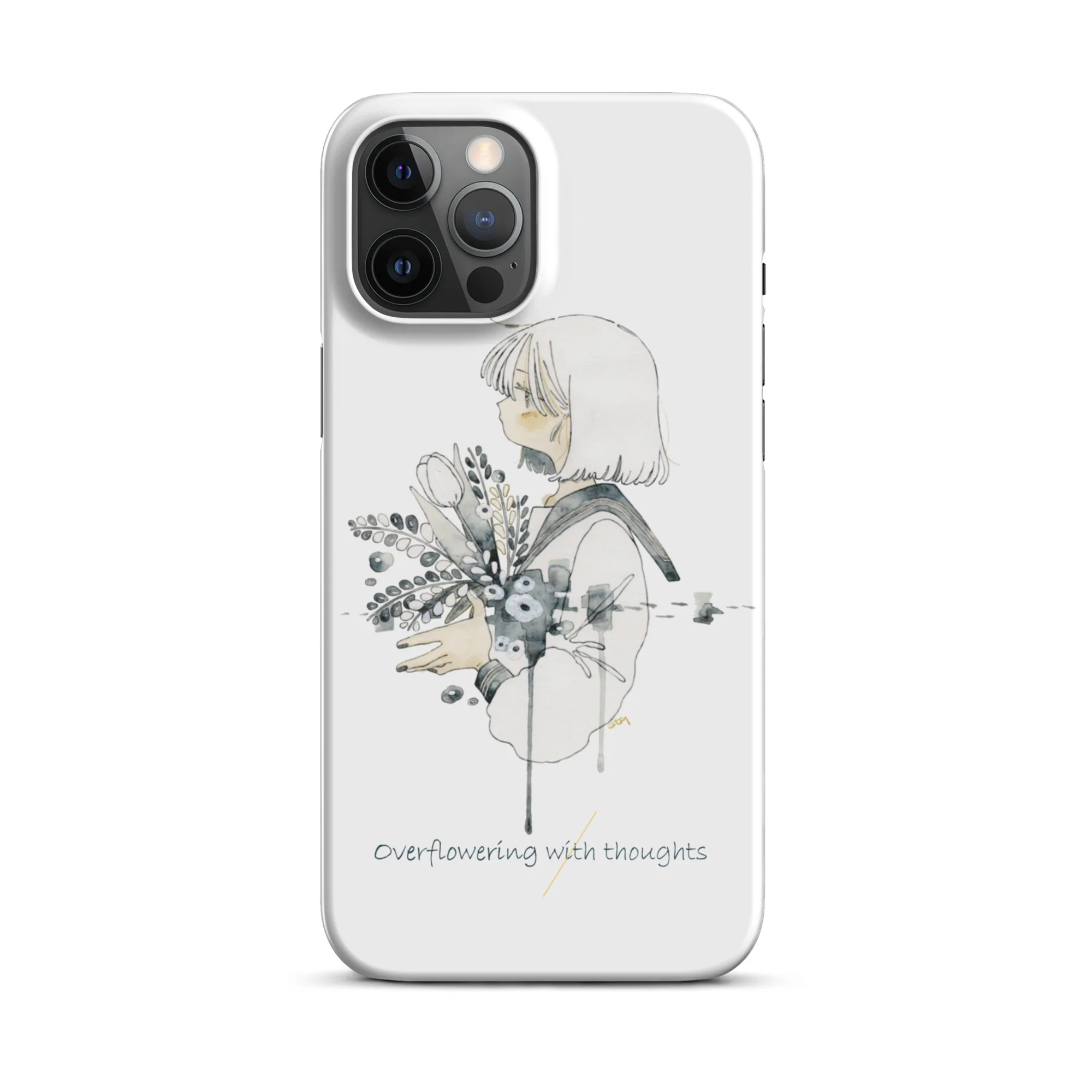 NoiR Series 007 "Overflowering Thoughts" Snap case for iPhone - Image 15