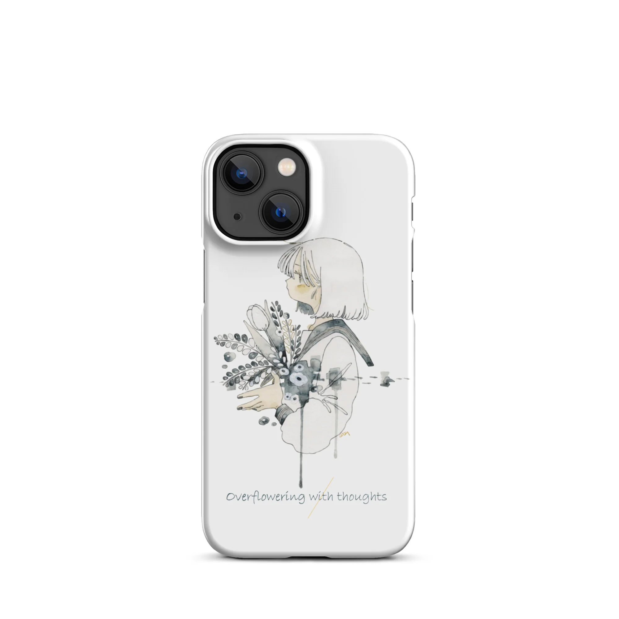 NoiR Series 007 "Overflowering Thoughts" Snap case for iPhone - Image 16