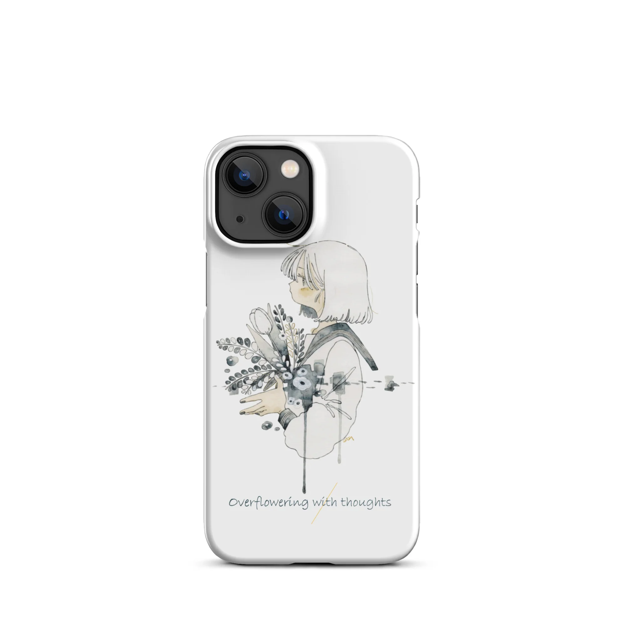 NoiR Series 007 "Overflowering Thoughts" Snap case for iPhone - Image 17