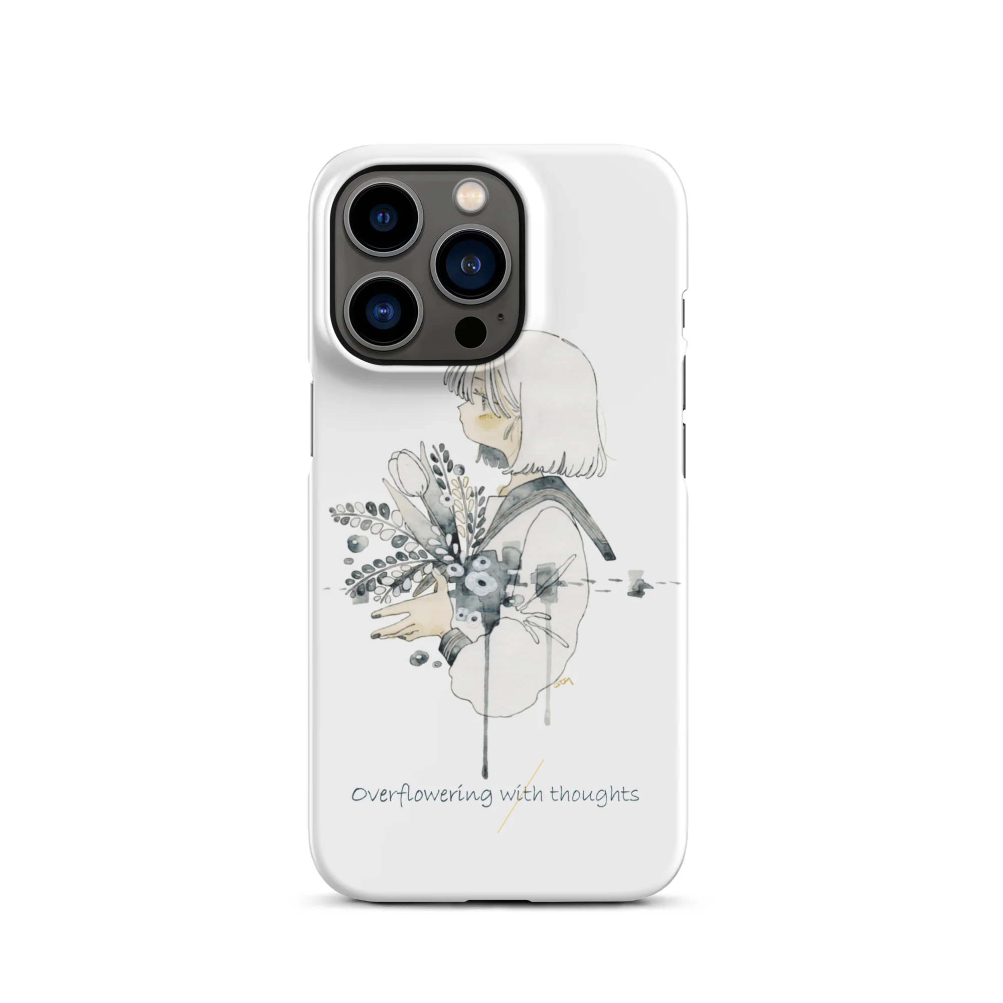 NoiR Series 007 "Overflowering Thoughts" Snap case for iPhone - Image 21