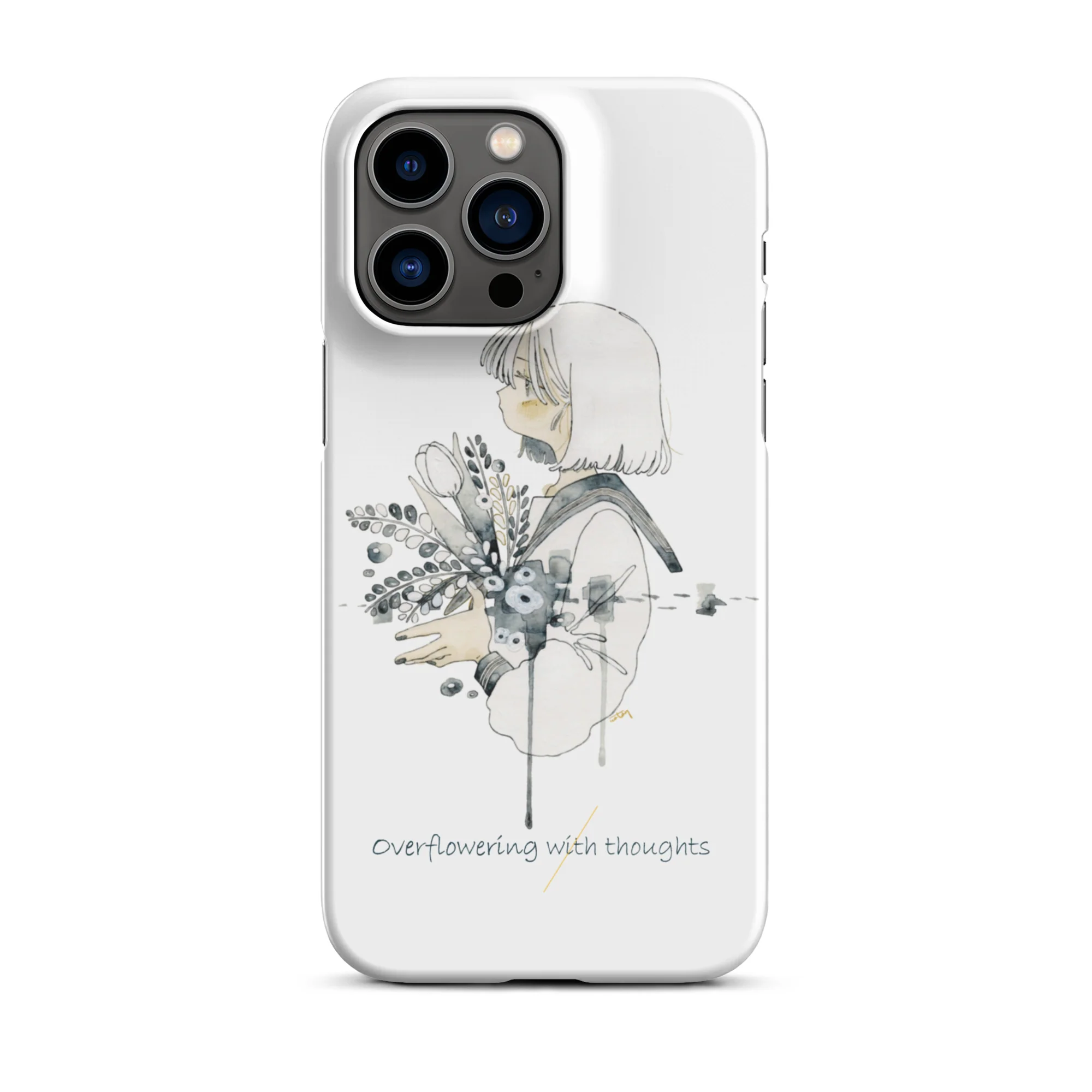 NoiR Series 007 "Overflowering Thoughts" Snap case for iPhone - Image 31
