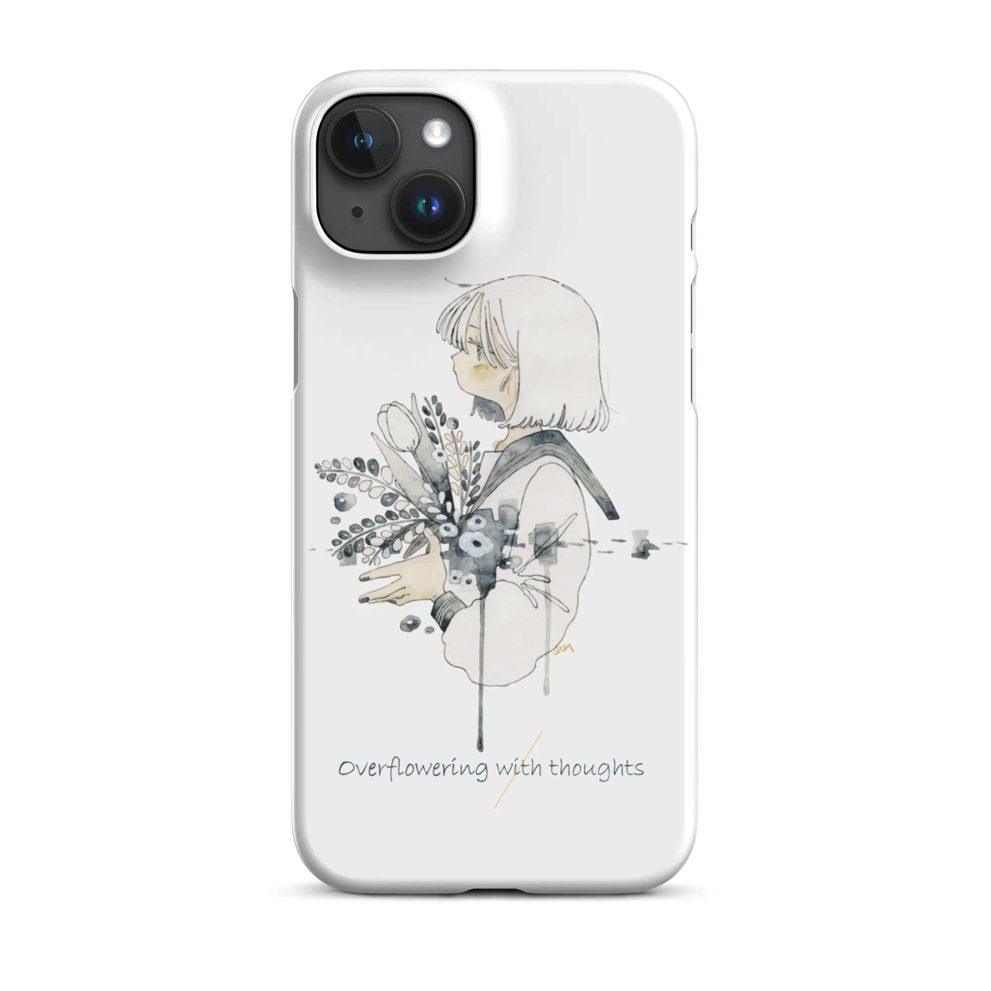 NoiR Series 007 "Overflowering Thoughts" Snap case for iPhone - Image 35