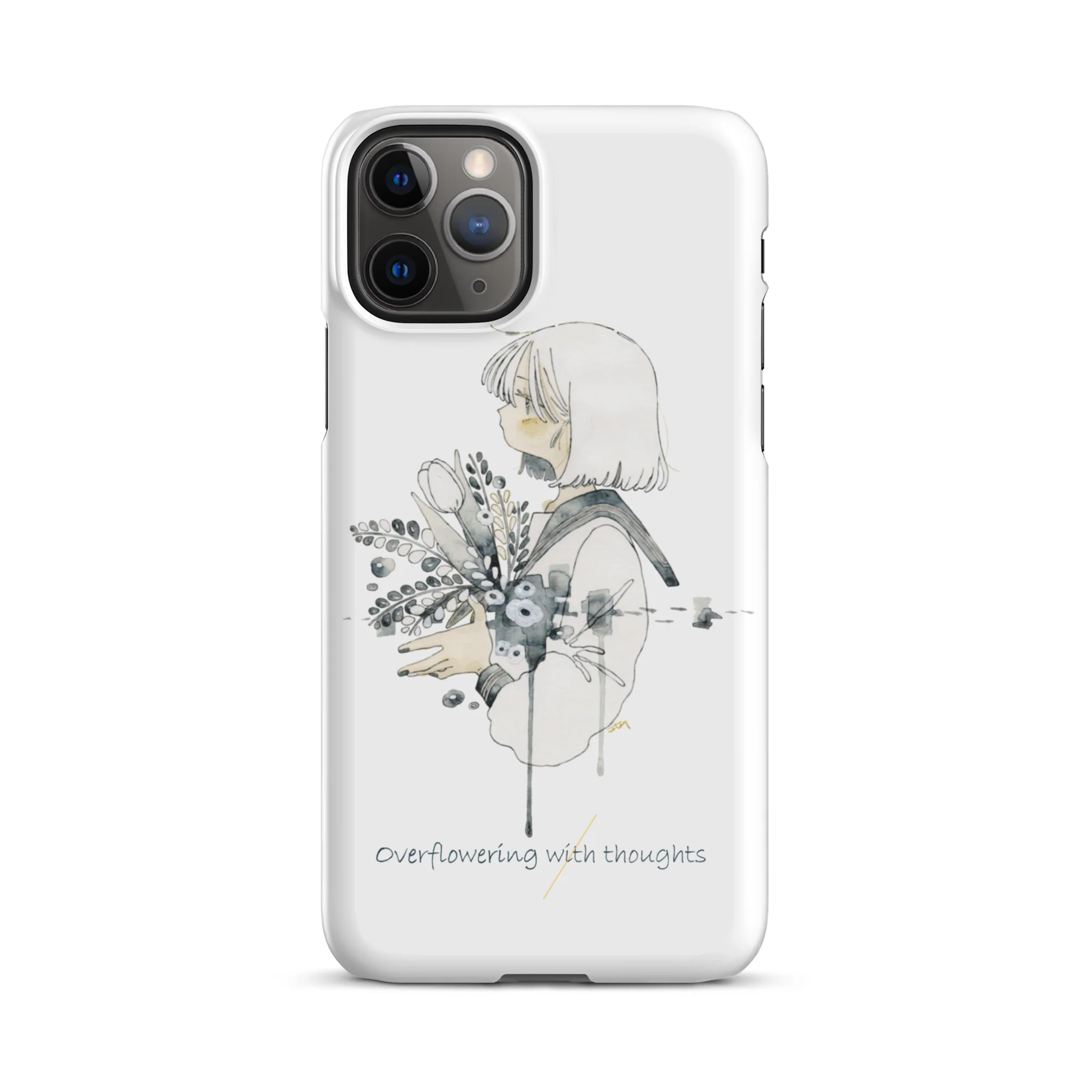 NoiR Series 007 "Overflowering Thoughts" Snap case for iPhone - Image 5