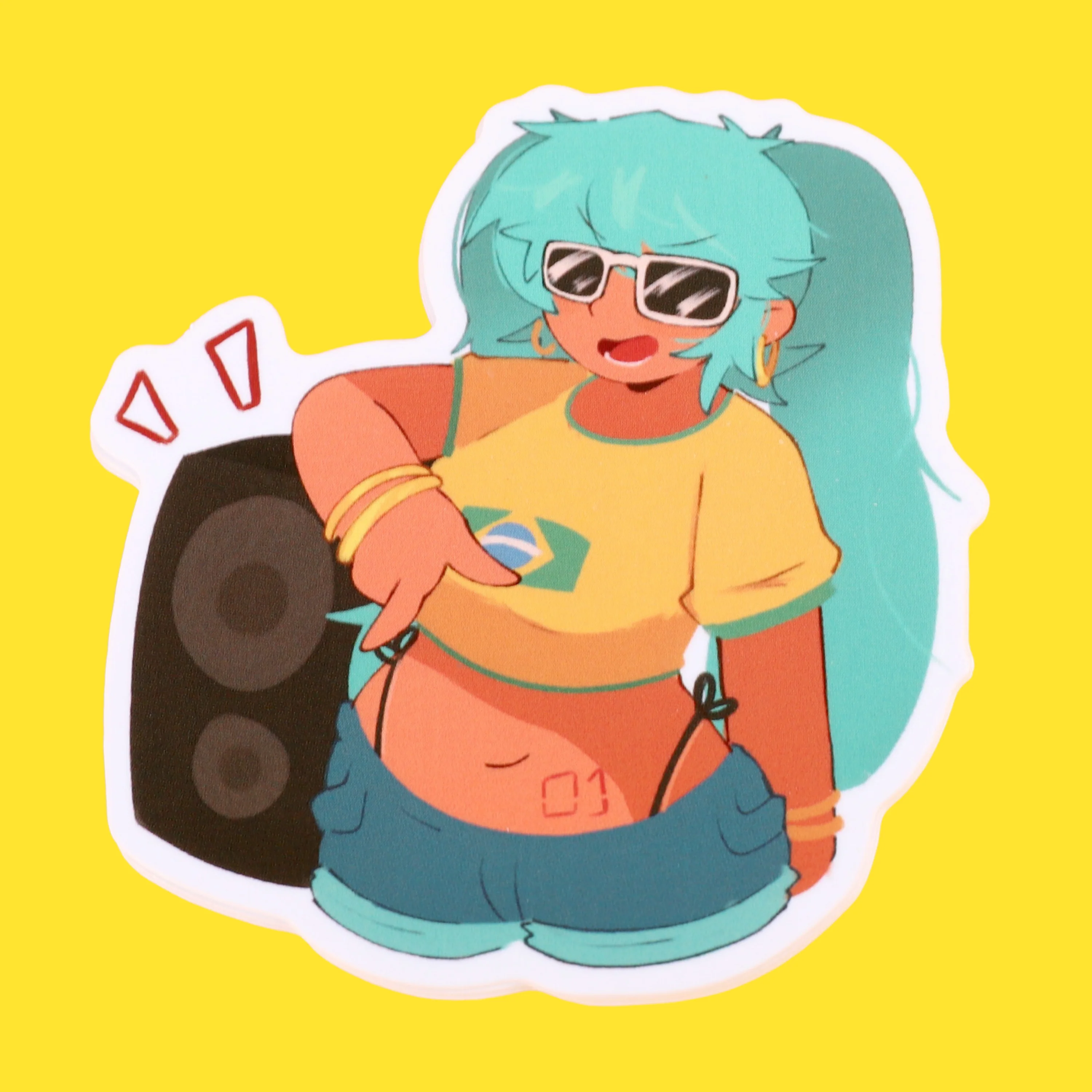 [FINISHED] NoiR Series 052 Brazilian Miku Sticker Pack by Abstract & Erin - Image 4
