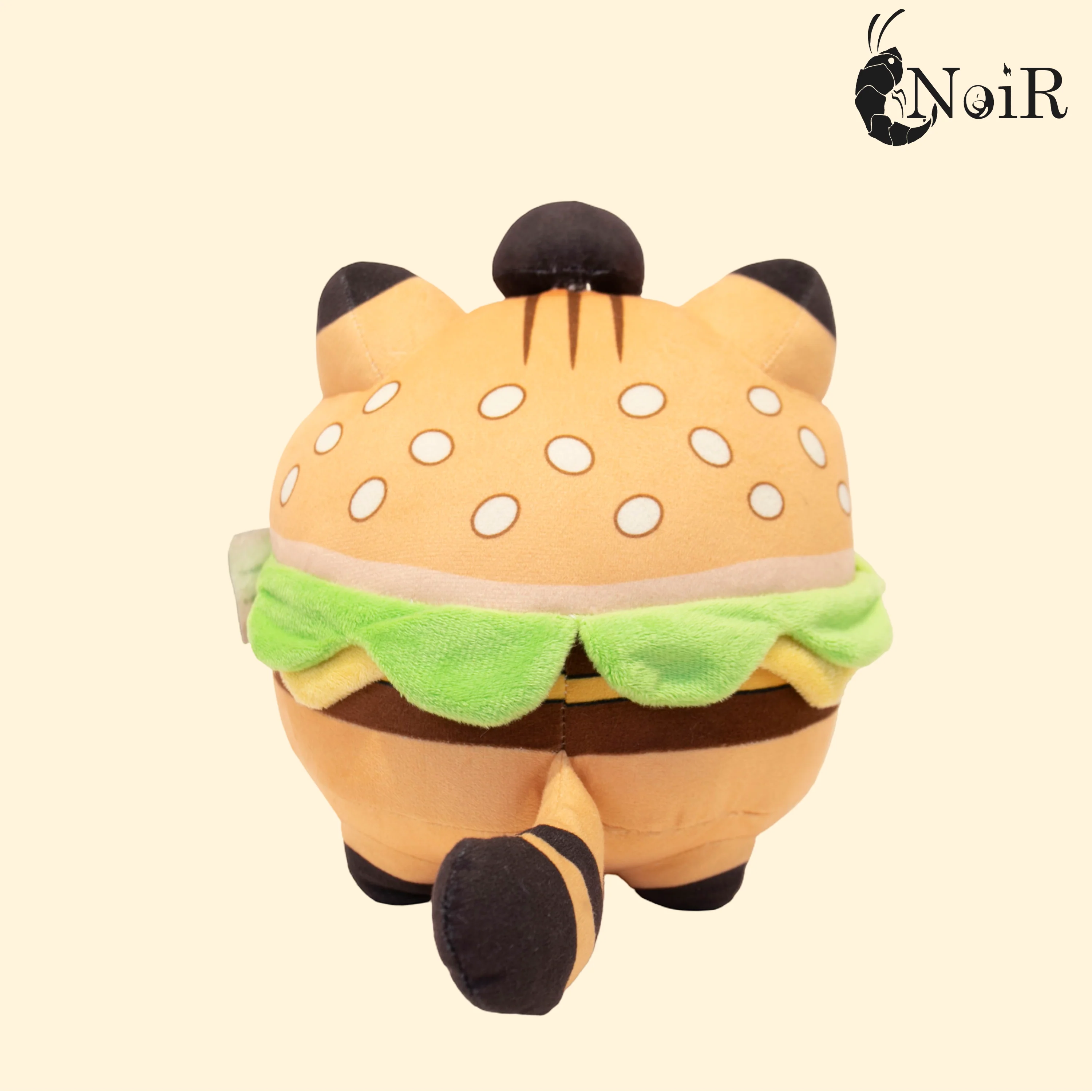 [FINISHED] NoiR Series 062 Cat Borgar Plushie - Image 4