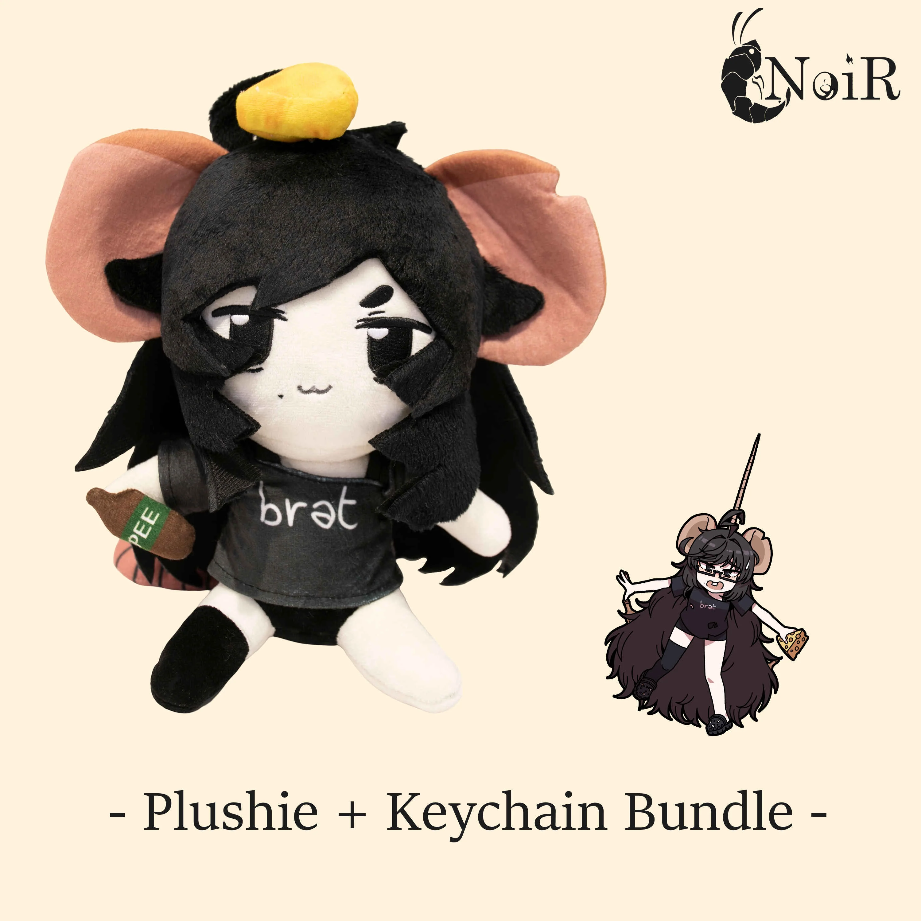 [PRE-ORDER] NoiR Series 081 Ririgaki Plushie - Image 8